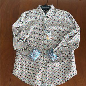 Robert Graham Multicolor Adonis Button Down Shirt NEVER BEEN WORN
